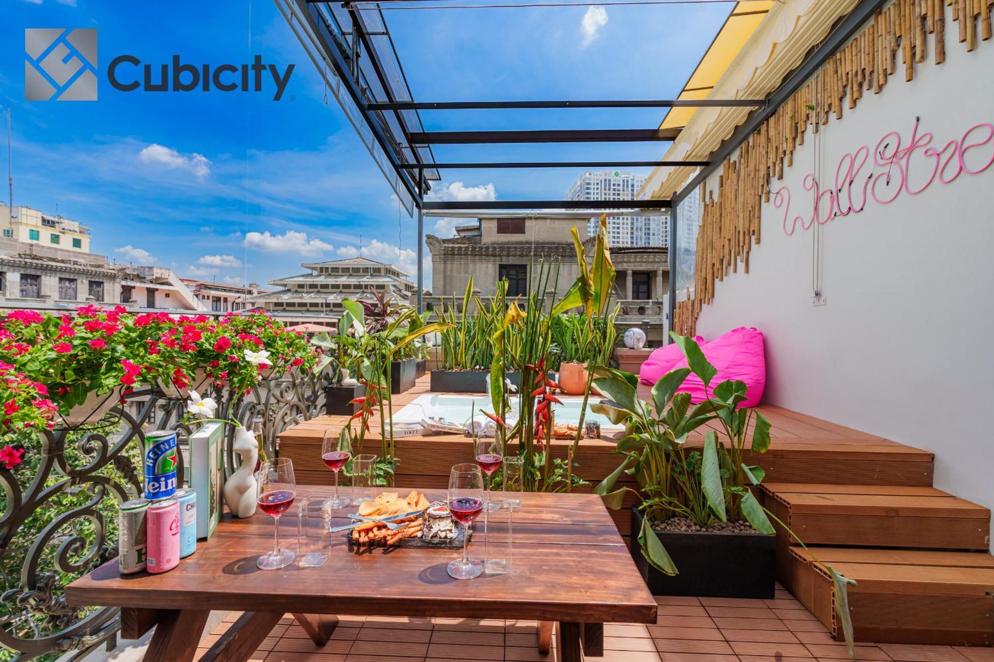 Cubicity Wall Street House Ho Chi Minh City Bagian luar foto